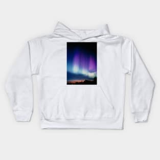 Aurora borealis (E115/0150) Kids Hoodie